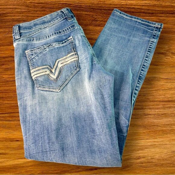 Salvage + Buckle Mayhem Straight Regular Men’s Jeans 36L - Picture 1 of 6